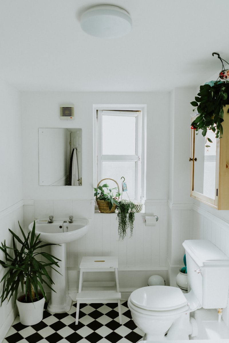 Organized bathroom