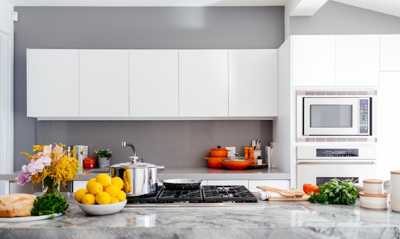 Organized small kitchen